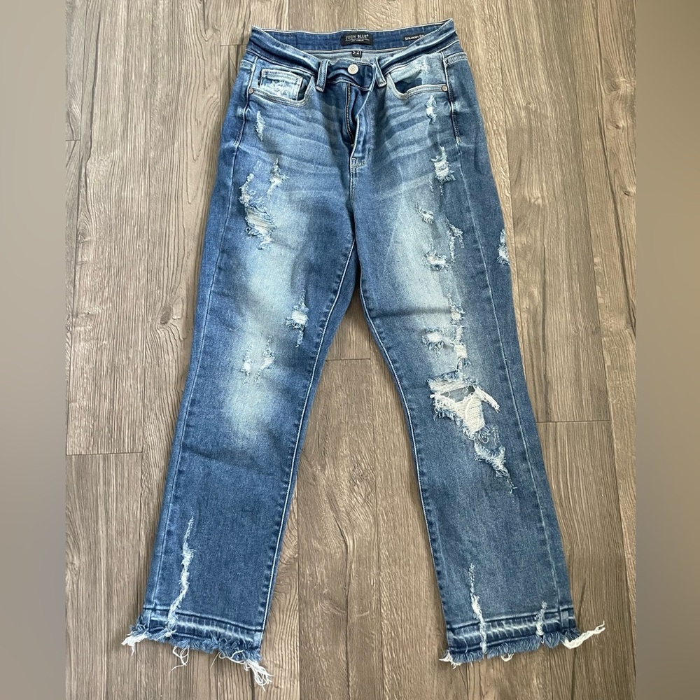 Judy Blue straight leg high rise jeans